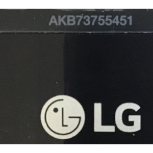 CONTROL LG SMART TV / A-AKB73755451 / AKB73755451 / MODELO 42LY970H-UA